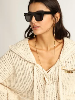 Store Golden Goose Blusa com capuz de algodão cor de papiro Cor: papiro