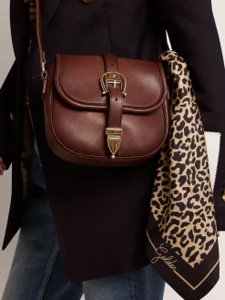 Sale Golden Goose Bolsa Rodeo feminina pequena de couro marrom escuro Material principal: 100% couro bovino