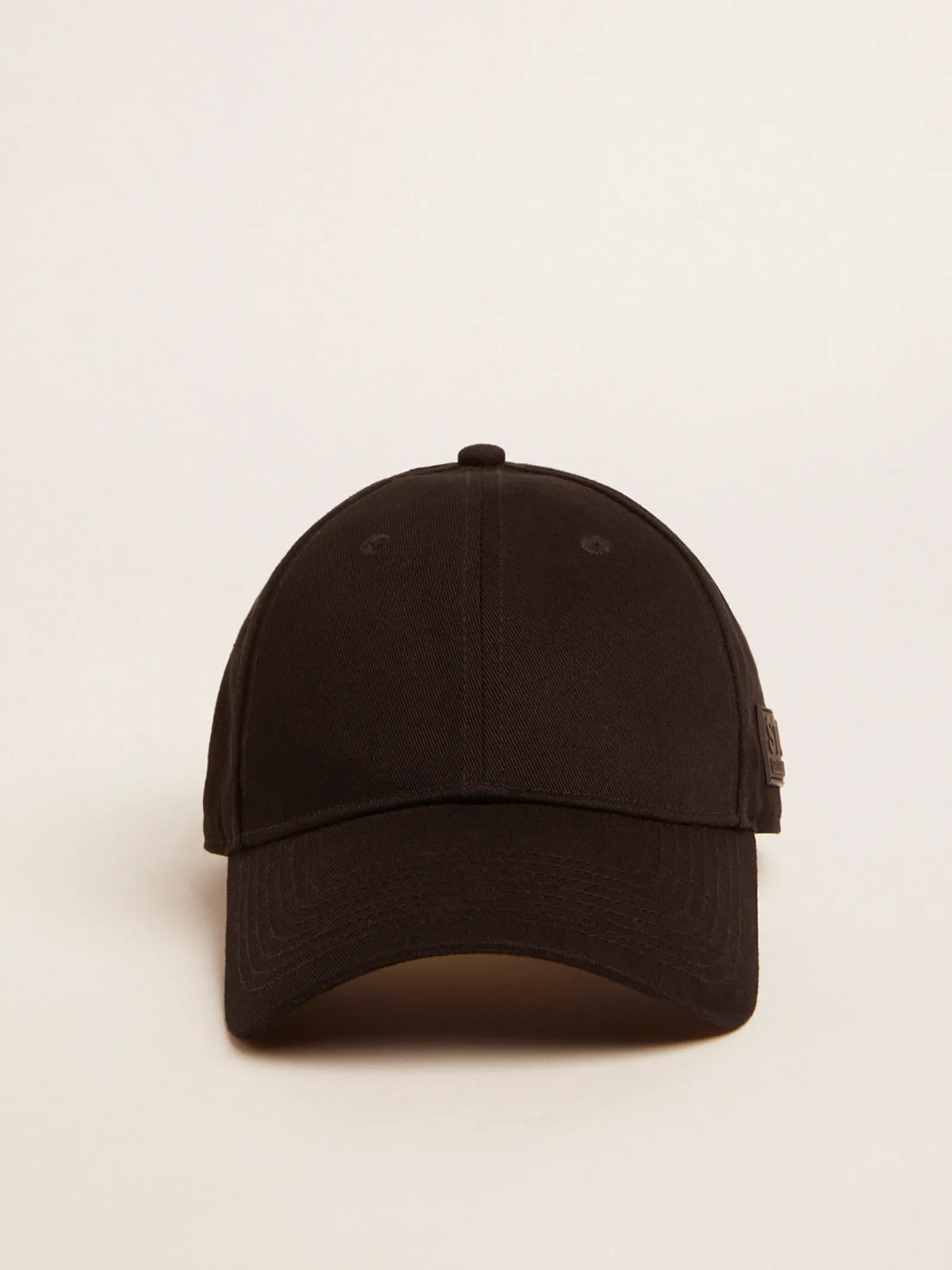 Online Golden Goose Boné preto com logo lateral Cor: preto