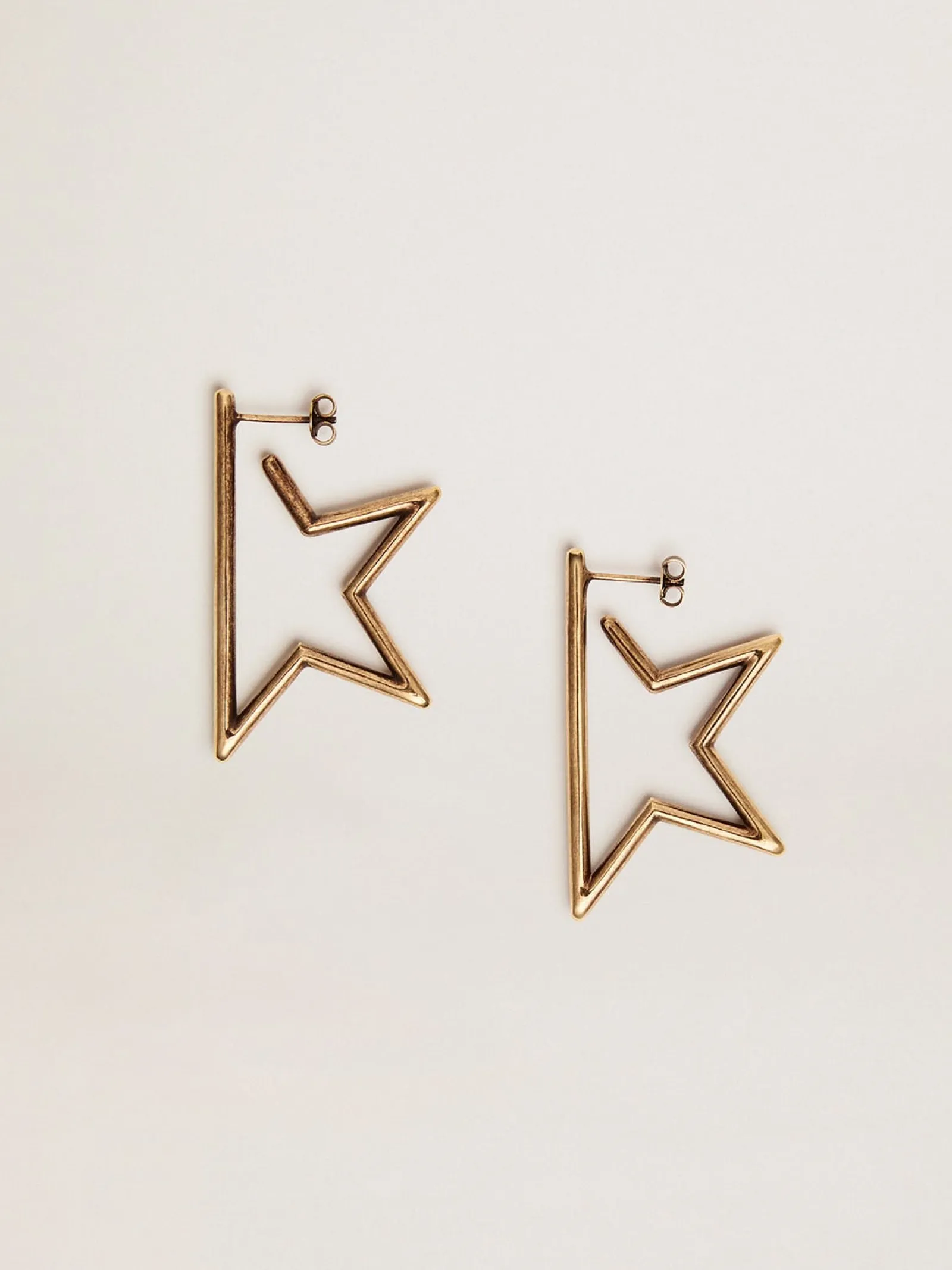 Store Golden Goose Brincos pendentes Star femininos na cor ouro velho Família: Star