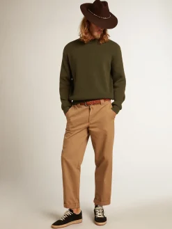 Best Sale Golden Goose Calça chino Golden Collection cáqui bege Cor: cáqui bege