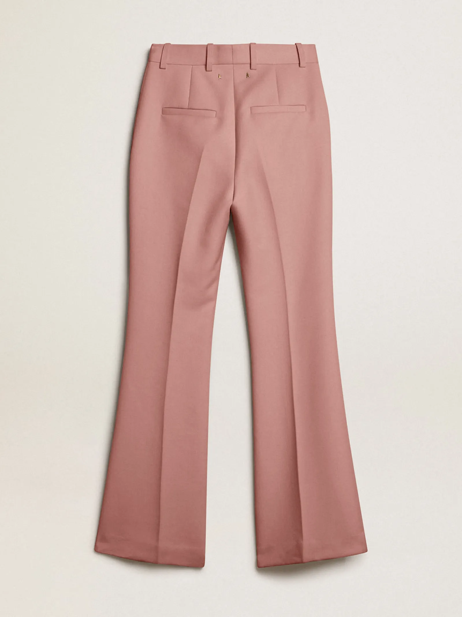 New Golden Goose Calça de tecido rosa de alfaiataria Coleção Journey