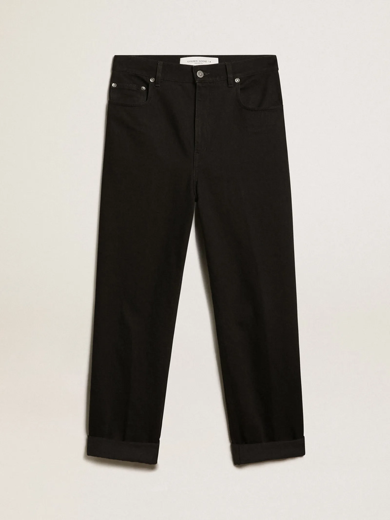 Clearance Golden Goose Calça jeans feminina preta Cor: preto