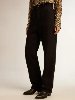 Clearance Golden Goose Calça jeans feminina preta Cor: preto