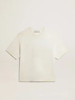 Cheap Golden Goose Camiseta CNY cor branco usado Cor: branco usado