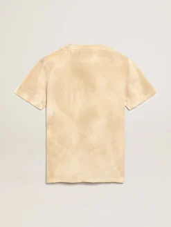 Cheap Golden Goose Camiseta feminina marfim com estampa floral Cor: marfim