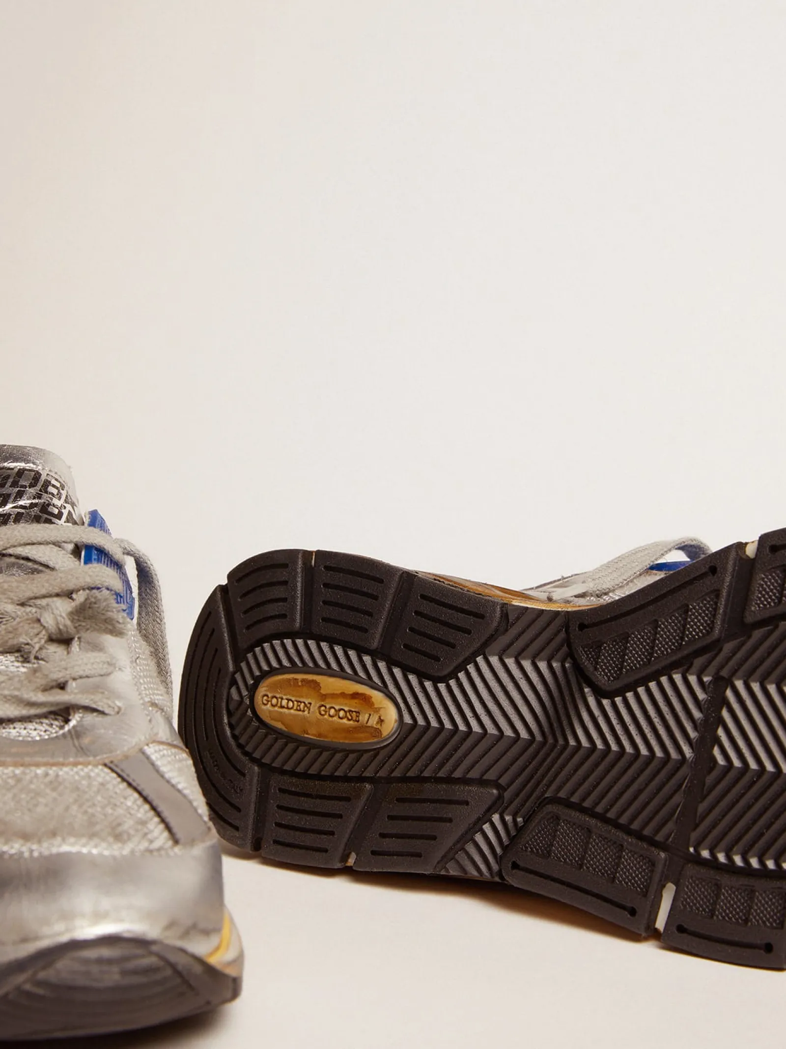 Sale Golden Goose Dad-Star masculino prateado Cor: prateado