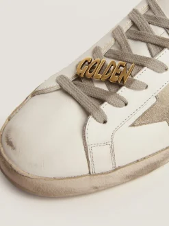 Hot Golden Goose Fecho de cadarço masculino com grampo ouro velho e escrita Golden Família: Timeless
