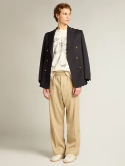 Shop Golden Goose Moletom CNY cor branco usado Cor: branco usado