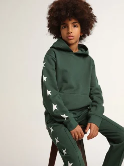 Discount Golden Goose Moletom com capuz verde brilhante Cor: verde brilhante