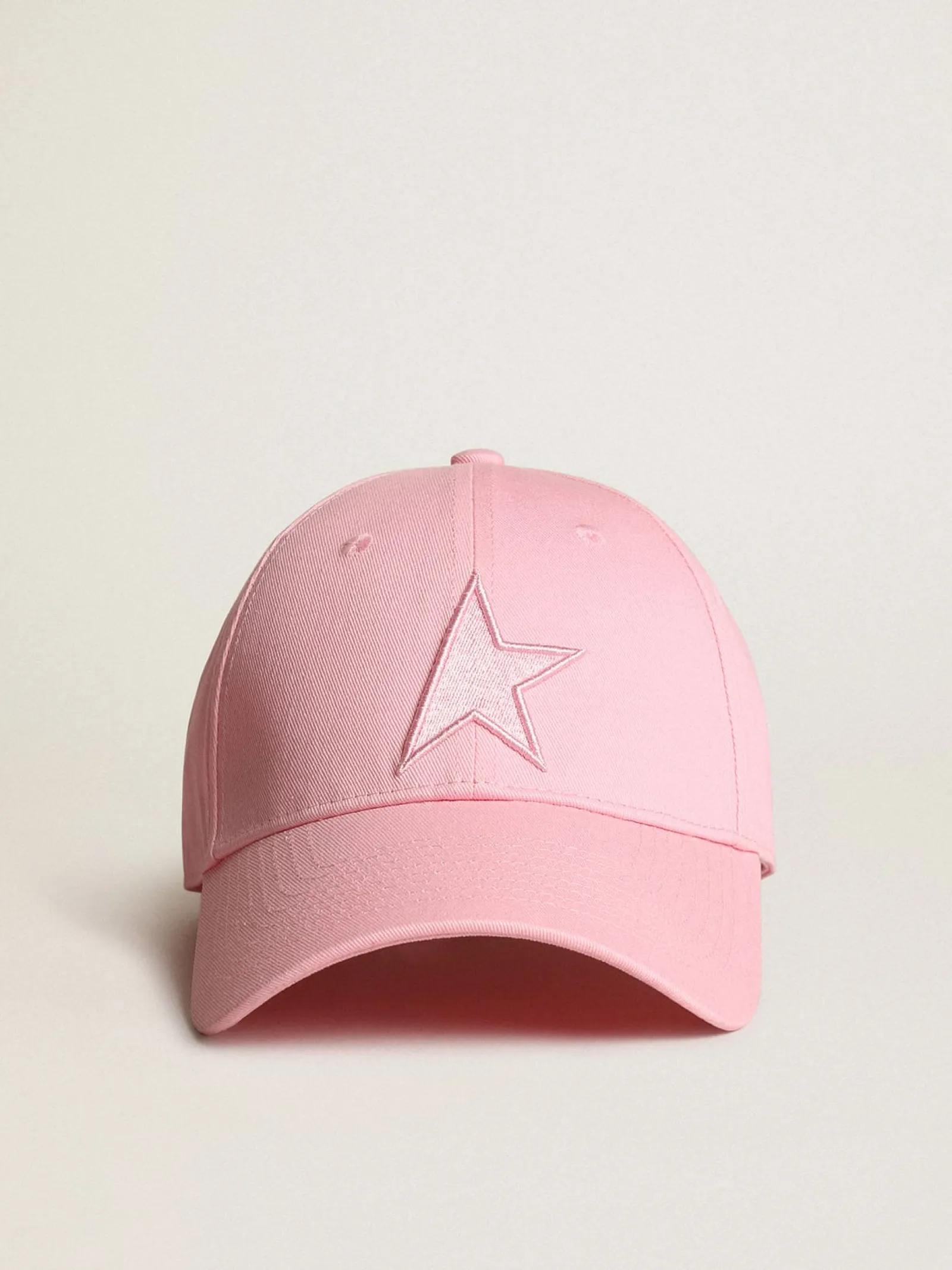 Hot Golden Goose Demos Star Collection baseball cap with tone-on-tone star pink