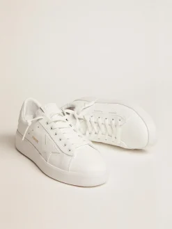 Shop Golden Goose Purestar masculino branco Cabedal: 100% couro de bezerro