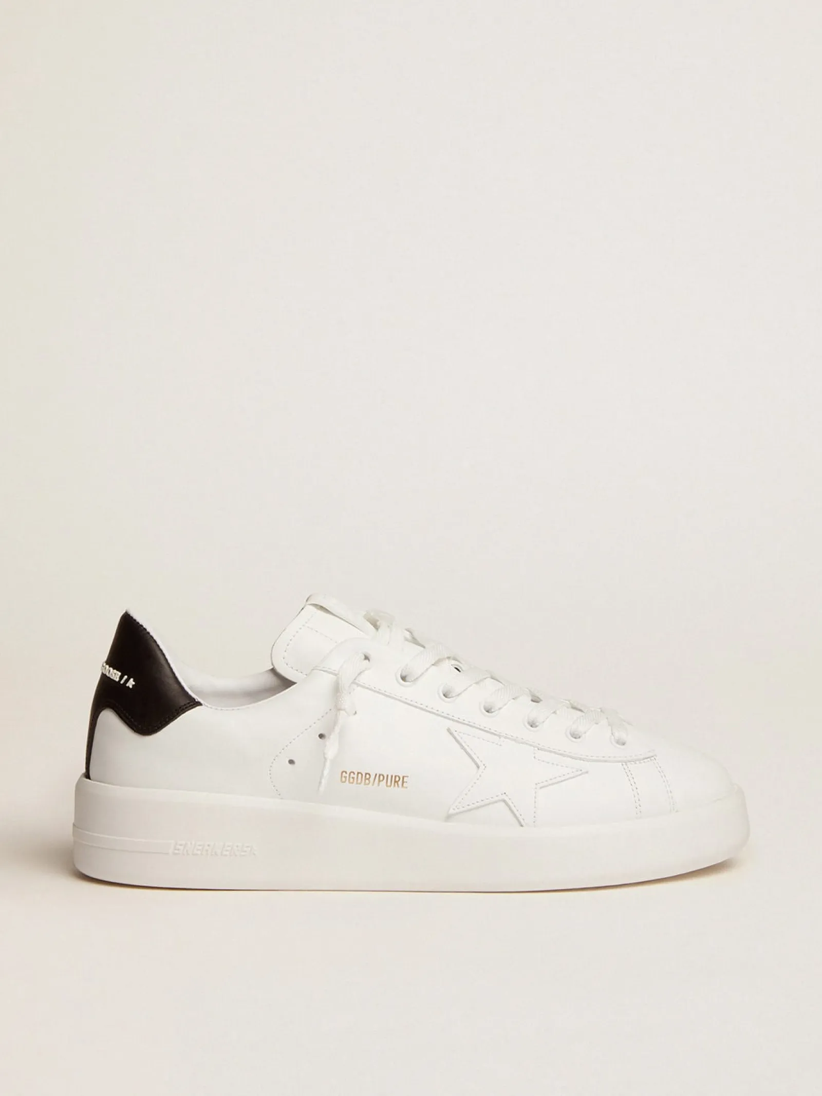 Cheap Golden Goose Purestar masculino preto Cabedal: 100% couro de bezerro