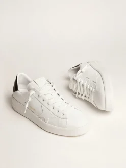Cheap Golden Goose Purestar masculino preto Cabedal: 100% couro de bezerro