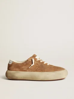 Cheap Golden Goose Sapatos Space-Star masculino de suede cor tabaco Cabedal de suede na cor tabaco