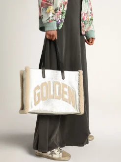 Clearance Golden Goose Super-Star feminino com estrela de couro cavalinho com estampa zebrada Cor: branco