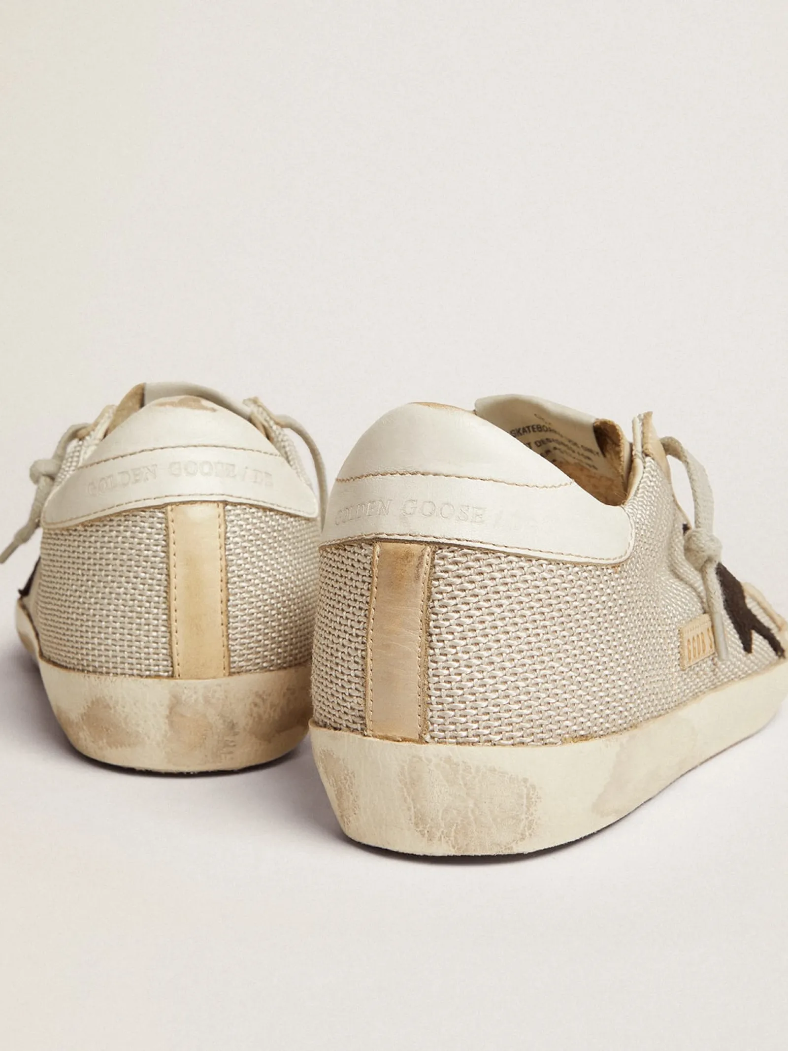 Fashion Golden Goose Super-Star feminino de couro Cabedal: 80% poliéster, 20% couro bovino