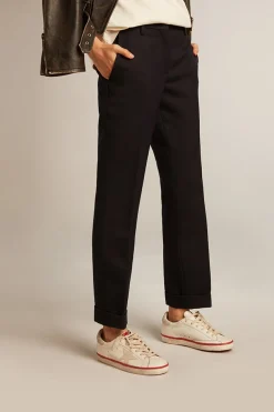 Store Golden Goose Super-Star Feminino LTD CNY de napa com estrela cor de marfim Cabedal de napa branca