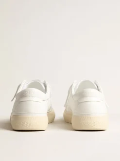 Discount Golden Goose Tênis Yatay Model 1B sustentável com cabedal branco realizado em material biobaseado e Y branco Cabedal branco realizado em Yatay B, material biobaseado derivado de fontes vegetais não alimentares