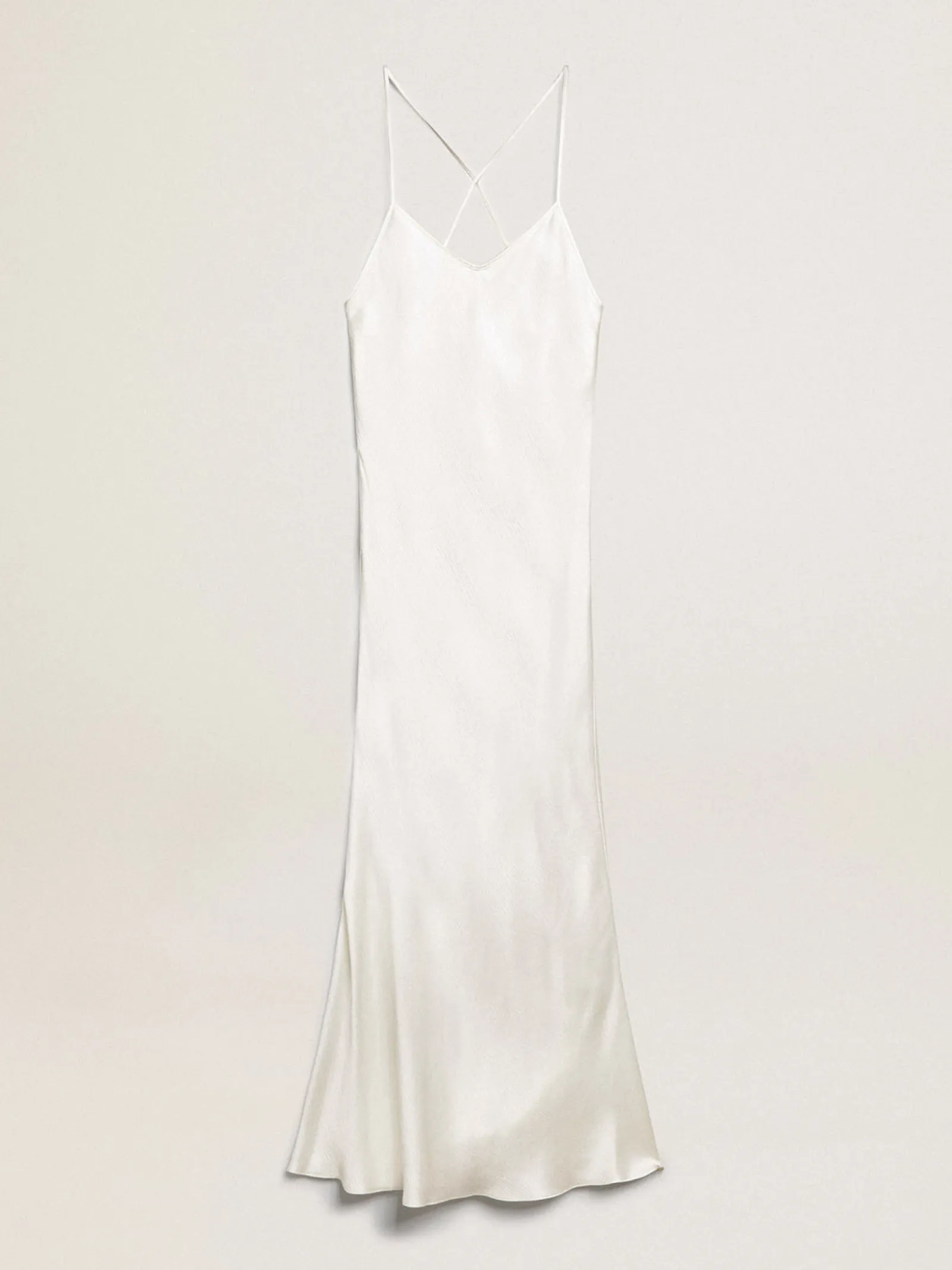Discount Golden Goose Vestido slip dress cor de pergaminho Cor: pergaminho