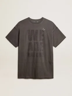 Hot Golden Goose Vestido T-shirt Exclusivo HAUS of Dreamers cor antracite Exclusividade HAUS of Dreamers