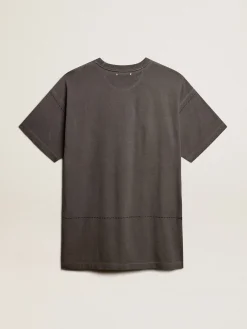 Hot Golden Goose Vestido T-shirt Exclusivo HAUS of Dreamers cor antracite Exclusividade HAUS of Dreamers